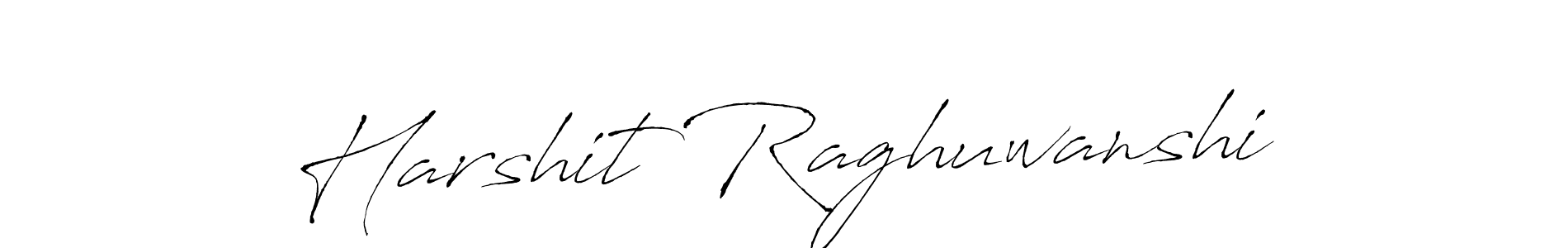 How to make Harshit Raghuwanshi signature? Antro_Vectra is a professional autograph style. Create handwritten signature for Harshit Raghuwanshi name. Harshit Raghuwanshi signature style 6 images and pictures png