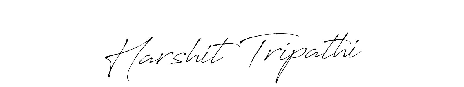 Design your own signature with our free online signature maker. With this signature software, you can create a handwritten (Antro_Vectra) signature for name Harshit Tripathi. Harshit Tripathi signature style 6 images and pictures png