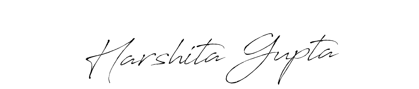 It looks lik you need a new signature style for name Harshita Gupta. Design unique handwritten (Antro_Vectra) signature with our free signature maker in just a few clicks. Harshita Gupta signature style 6 images and pictures png