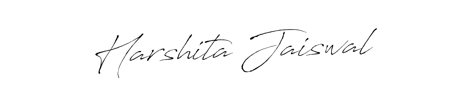 You should practise on your own different ways (Antro_Vectra) to write your name (Harshita Jaiswal) in signature. don't let someone else do it for you. Harshita Jaiswal signature style 6 images and pictures png