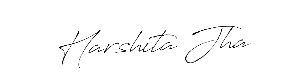 Similarly Antro_Vectra is the best handwritten signature design. Signature creator online .You can use it as an online autograph creator for name Harshita Jha. Harshita Jha signature style 6 images and pictures png