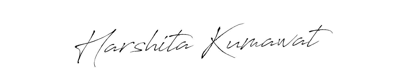 Similarly Antro_Vectra is the best handwritten signature design. Signature creator online .You can use it as an online autograph creator for name Harshita Kumawat. Harshita Kumawat signature style 6 images and pictures png