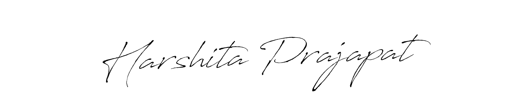 The best way (Antro_Vectra) to make a short signature is to pick only two or three words in your name. The name Harshita Prajapat include a total of six letters. For converting this name. Harshita Prajapat signature style 6 images and pictures png