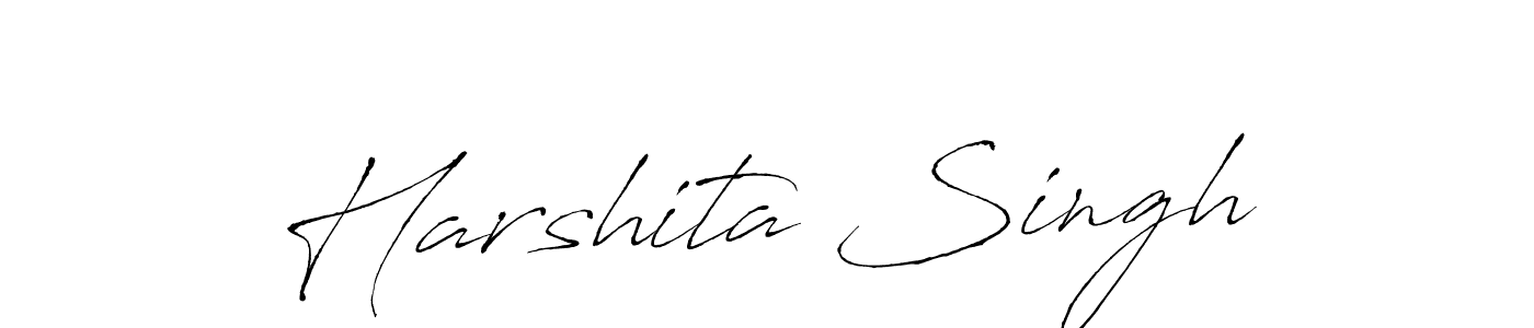 Use a signature maker to create a handwritten signature online. With this signature software, you can design (Antro_Vectra) your own signature for name Harshita Singh. Harshita Singh signature style 6 images and pictures png