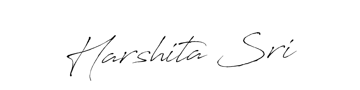 Use a signature maker to create a handwritten signature online. With this signature software, you can design (Antro_Vectra) your own signature for name Harshita Sri. Harshita Sri signature style 6 images and pictures png