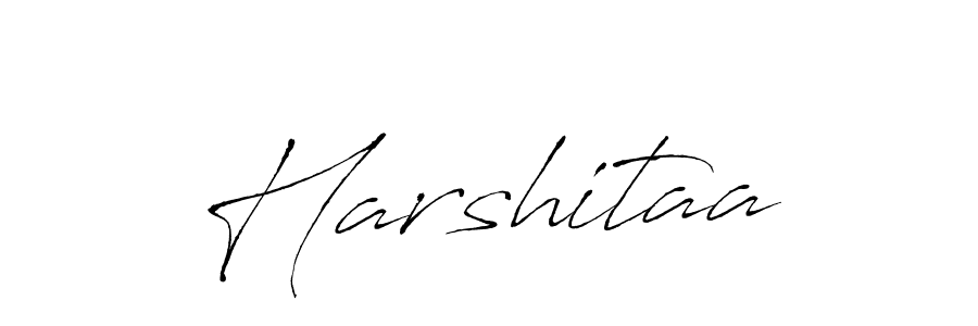 Create a beautiful signature design for name Harshitaa. With this signature (Antro_Vectra) fonts, you can make a handwritten signature for free. Harshitaa signature style 6 images and pictures png