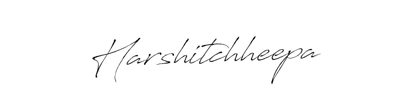 Create a beautiful signature design for name Harshitchheepa. With this signature (Antro_Vectra) fonts, you can make a handwritten signature for free. Harshitchheepa signature style 6 images and pictures png