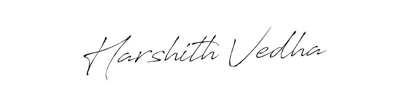 It looks lik you need a new signature style for name Harshith Vedha. Design unique handwritten (Antro_Vectra) signature with our free signature maker in just a few clicks. Harshith Vedha signature style 6 images and pictures png