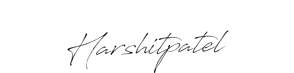 Also we have Harshitpatel name is the best signature style. Create professional handwritten signature collection using Antro_Vectra autograph style. Harshitpatel signature style 6 images and pictures png