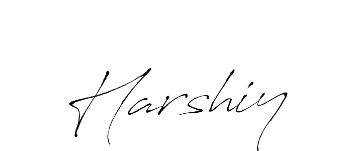 How to make Harshiy signature? Antro_Vectra is a professional autograph style. Create handwritten signature for Harshiy name. Harshiy signature style 6 images and pictures png