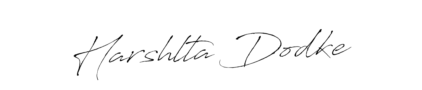 Also You can easily find your signature by using the search form. We will create Harshlta Dodke name handwritten signature images for you free of cost using Antro_Vectra sign style. Harshlta Dodke signature style 6 images and pictures png