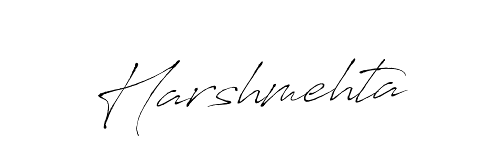 The best way (Antro_Vectra) to make a short signature is to pick only two or three words in your name. The name Harshmehta include a total of six letters. For converting this name. Harshmehta signature style 6 images and pictures png