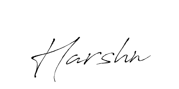 How to make Harshn name signature. Use Antro_Vectra style for creating short signs online. This is the latest handwritten sign. Harshn signature style 6 images and pictures png