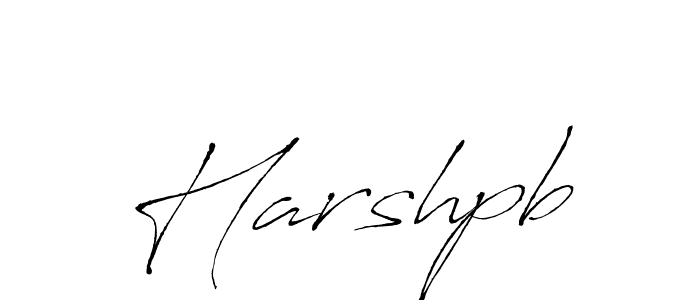 Also we have Harshpb name is the best signature style. Create professional handwritten signature collection using Antro_Vectra autograph style. Harshpb signature style 6 images and pictures png