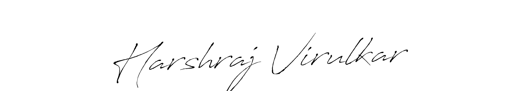 Make a short Harshraj Virulkar signature style. Manage your documents anywhere anytime using Antro_Vectra. Create and add eSignatures, submit forms, share and send files easily. Harshraj Virulkar signature style 6 images and pictures png