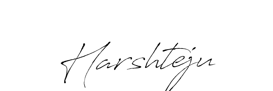 You should practise on your own different ways (Antro_Vectra) to write your name (Harshteju) in signature. don't let someone else do it for you. Harshteju signature style 6 images and pictures png