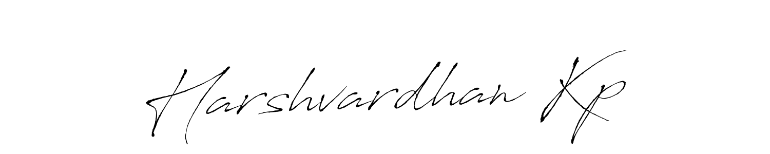 How to make Harshvardhan Kp signature? Antro_Vectra is a professional autograph style. Create handwritten signature for Harshvardhan Kp name. Harshvardhan Kp signature style 6 images and pictures png