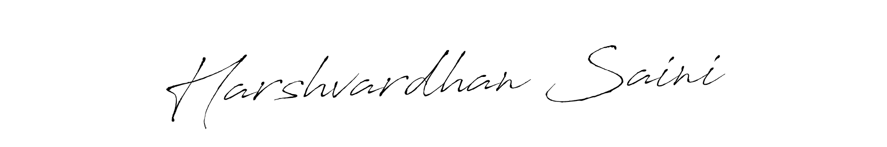 Harshvardhan Saini stylish signature style. Best Handwritten Sign (Antro_Vectra) for my name. Handwritten Signature Collection Ideas for my name Harshvardhan Saini. Harshvardhan Saini signature style 6 images and pictures png