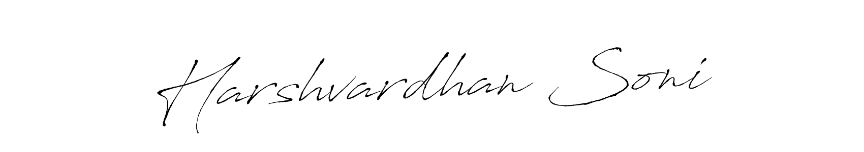 You should practise on your own different ways (Antro_Vectra) to write your name (Harshvardhan Soni) in signature. don't let someone else do it for you. Harshvardhan Soni signature style 6 images and pictures png