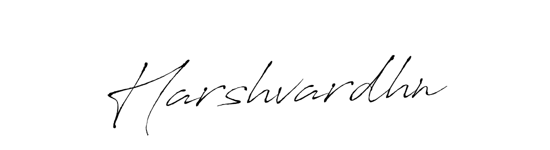 Design your own signature with our free online signature maker. With this signature software, you can create a handwritten (Antro_Vectra) signature for name Harshvardhn. Harshvardhn signature style 6 images and pictures png