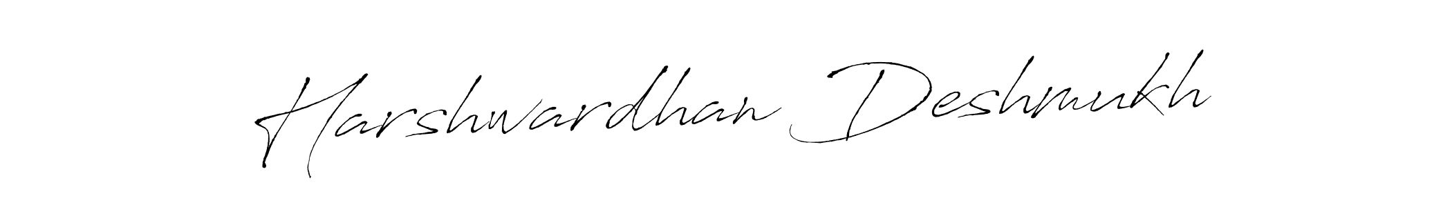 Antro_Vectra is a professional signature style that is perfect for those who want to add a touch of class to their signature. It is also a great choice for those who want to make their signature more unique. Get Harshwardhan Deshmukh name to fancy signature for free. Harshwardhan Deshmukh signature style 6 images and pictures png