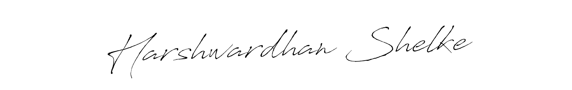 Design your own signature with our free online signature maker. With this signature software, you can create a handwritten (Antro_Vectra) signature for name Harshwardhan Shelke. Harshwardhan Shelke signature style 6 images and pictures png