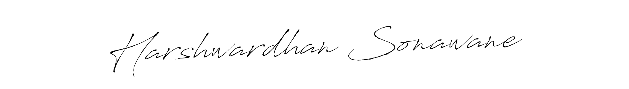 Harshwardhan Sonawane stylish signature style. Best Handwritten Sign (Antro_Vectra) for my name. Handwritten Signature Collection Ideas for my name Harshwardhan Sonawane. Harshwardhan Sonawane signature style 6 images and pictures png