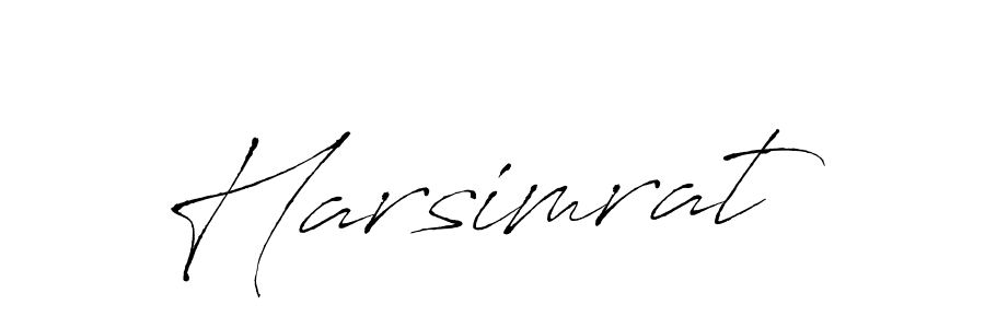 Create a beautiful signature design for name Harsimrat. With this signature (Antro_Vectra) fonts, you can make a handwritten signature for free. Harsimrat signature style 6 images and pictures png