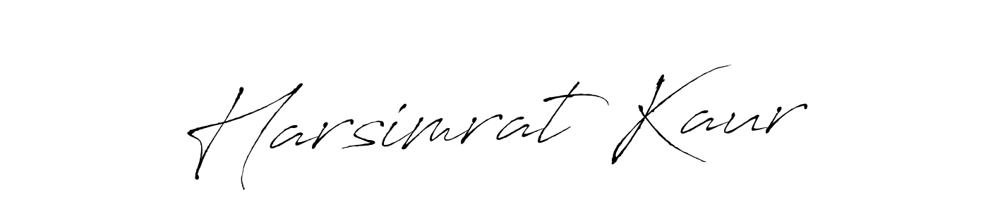 How to make Harsimrat Kaur signature? Antro_Vectra is a professional autograph style. Create handwritten signature for Harsimrat Kaur name. Harsimrat Kaur signature style 6 images and pictures png