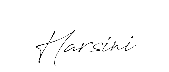 Harsini stylish signature style. Best Handwritten Sign (Antro_Vectra) for my name. Handwritten Signature Collection Ideas for my name Harsini. Harsini signature style 6 images and pictures png