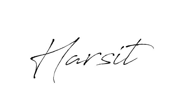 Make a beautiful signature design for name Harsit. With this signature (Antro_Vectra) style, you can create a handwritten signature for free. Harsit signature style 6 images and pictures png