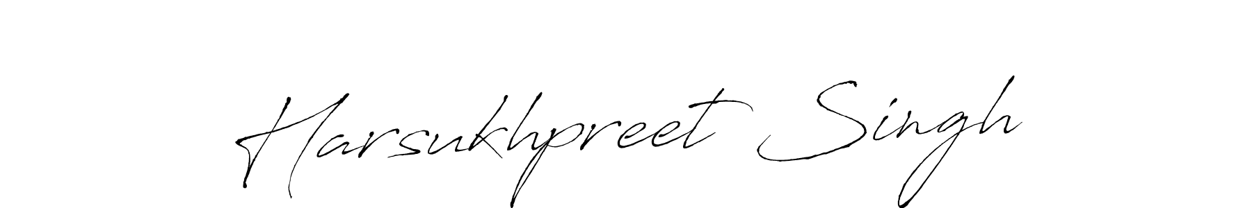 How to make Harsukhpreet Singh signature? Antro_Vectra is a professional autograph style. Create handwritten signature for Harsukhpreet Singh name. Harsukhpreet Singh signature style 6 images and pictures png