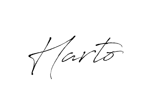 How to Draw Harto signature style? Antro_Vectra is a latest design signature styles for name Harto. Harto signature style 6 images and pictures png