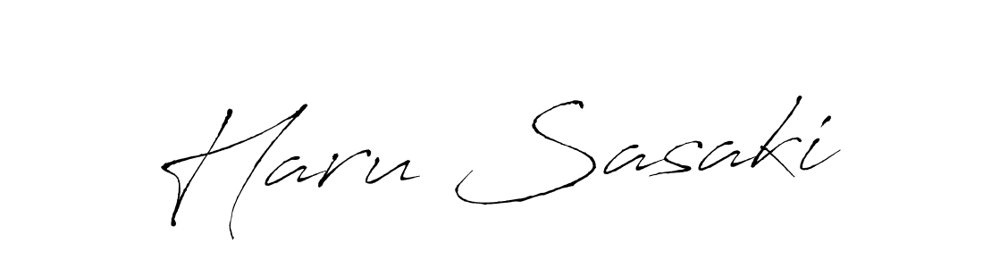 This is the best signature style for the Haru Sasaki name. Also you like these signature font (Antro_Vectra). Mix name signature. Haru Sasaki signature style 6 images and pictures png