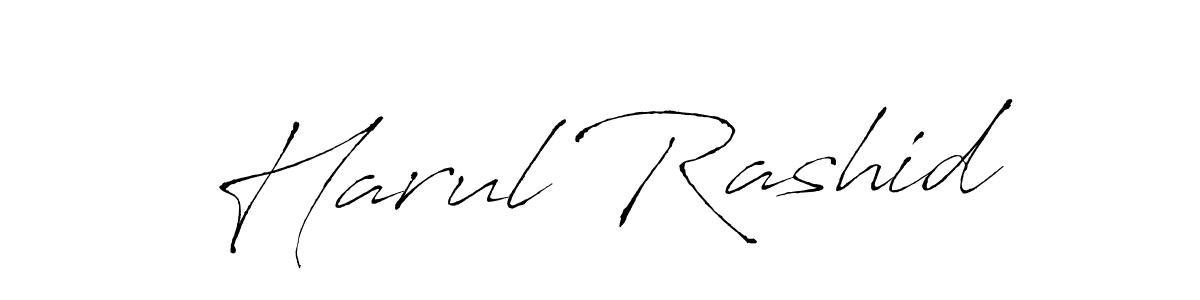 How to Draw Harul Rashid signature style? Antro_Vectra is a latest design signature styles for name Harul Rashid. Harul Rashid signature style 6 images and pictures png