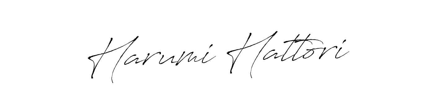 It looks lik you need a new signature style for name Harumi Hattori. Design unique handwritten (Antro_Vectra) signature with our free signature maker in just a few clicks. Harumi Hattori signature style 6 images and pictures png