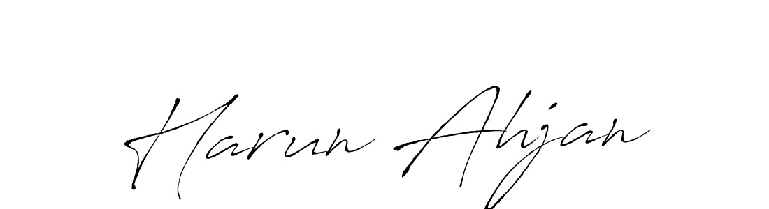 This is the best signature style for the Harun Ahjan name. Also you like these signature font (Antro_Vectra). Mix name signature. Harun Ahjan signature style 6 images and pictures png