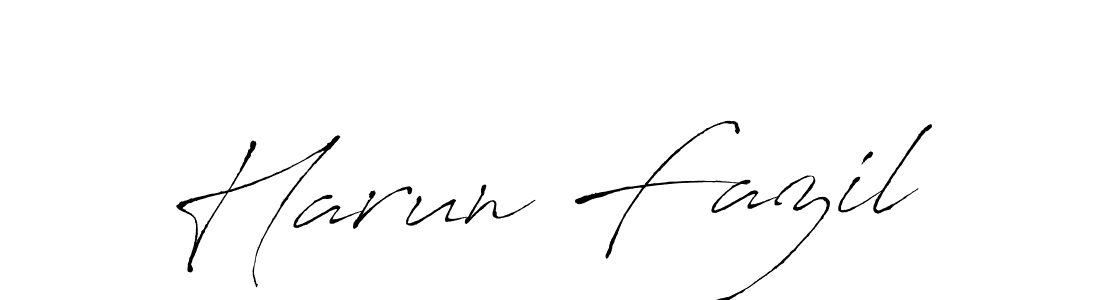 Use a signature maker to create a handwritten signature online. With this signature software, you can design (Antro_Vectra) your own signature for name Harun Fazil. Harun Fazil signature style 6 images and pictures png