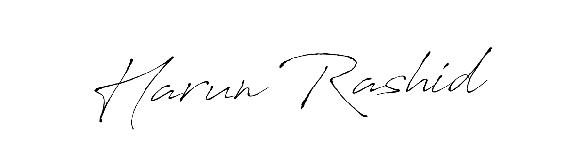 Harun Rashid stylish signature style. Best Handwritten Sign (Antro_Vectra) for my name. Handwritten Signature Collection Ideas for my name Harun Rashid. Harun Rashid signature style 6 images and pictures png