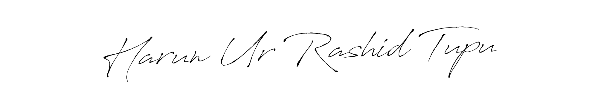 Create a beautiful signature design for name Harun Ur Rashid Tupu. With this signature (Antro_Vectra) fonts, you can make a handwritten signature for free. Harun Ur Rashid Tupu signature style 6 images and pictures png
