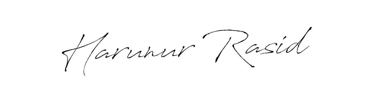 Create a beautiful signature design for name Harunur Rasid. With this signature (Antro_Vectra) fonts, you can make a handwritten signature for free. Harunur Rasid signature style 6 images and pictures png