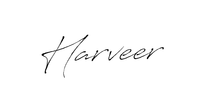 How to make Harveer name signature. Use Antro_Vectra style for creating short signs online. This is the latest handwritten sign. Harveer signature style 6 images and pictures png