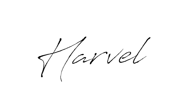Use a signature maker to create a handwritten signature online. With this signature software, you can design (Antro_Vectra) your own signature for name Harvel. Harvel signature style 6 images and pictures png