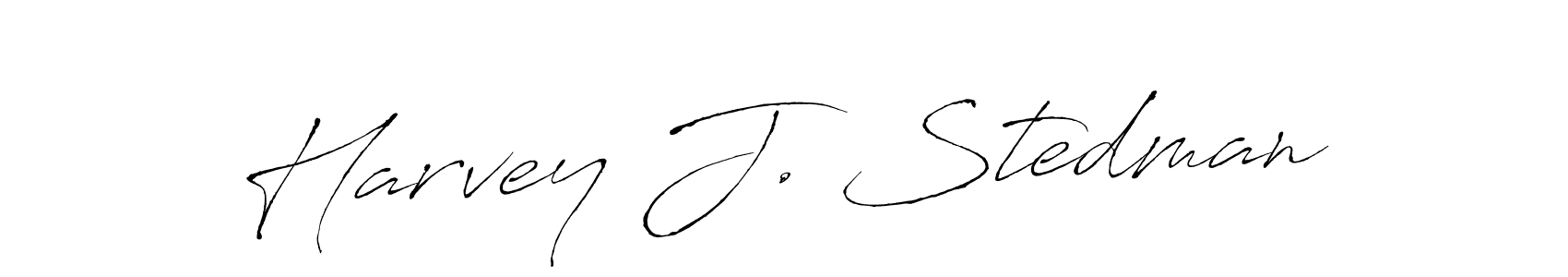 Make a beautiful signature design for name Harvey J. Stedman. Use this online signature maker to create a handwritten signature for free. Harvey J. Stedman signature style 6 images and pictures png