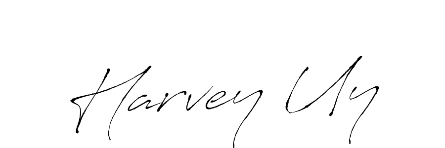 Antro_Vectra is a professional signature style that is perfect for those who want to add a touch of class to their signature. It is also a great choice for those who want to make their signature more unique. Get Harvey Uy name to fancy signature for free. Harvey Uy signature style 6 images and pictures png