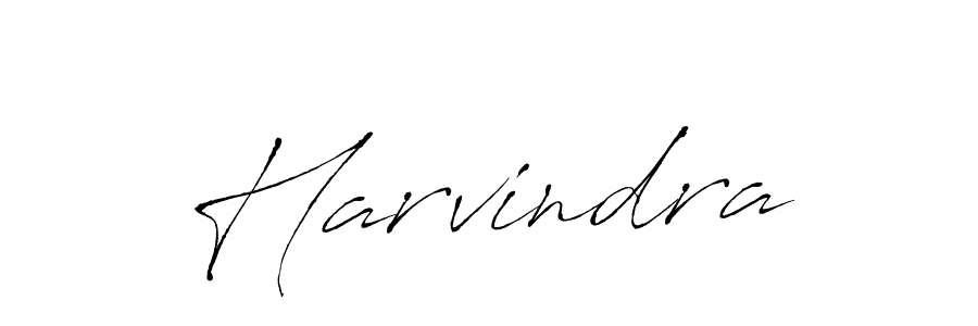Harvindra stylish signature style. Best Handwritten Sign (Antro_Vectra) for my name. Handwritten Signature Collection Ideas for my name Harvindra. Harvindra signature style 6 images and pictures png