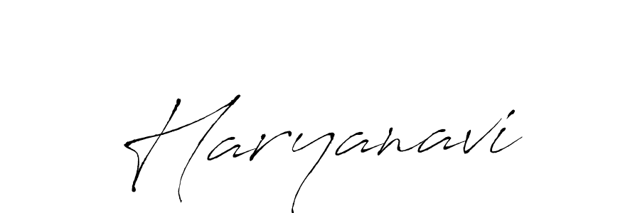 Use a signature maker to create a handwritten signature online. With this signature software, you can design (Antro_Vectra) your own signature for name Haryanavi. Haryanavi signature style 6 images and pictures png