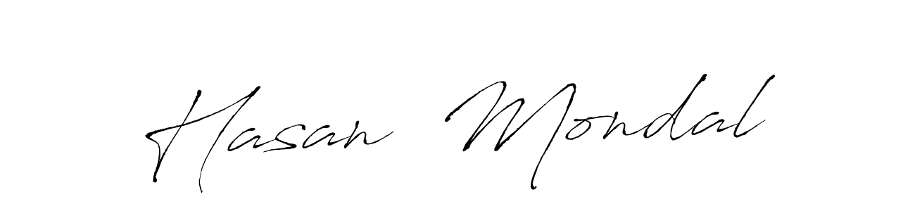 It looks lik you need a new signature style for name Hasan  Mondal. Design unique handwritten (Antro_Vectra) signature with our free signature maker in just a few clicks. Hasan  Mondal signature style 6 images and pictures png