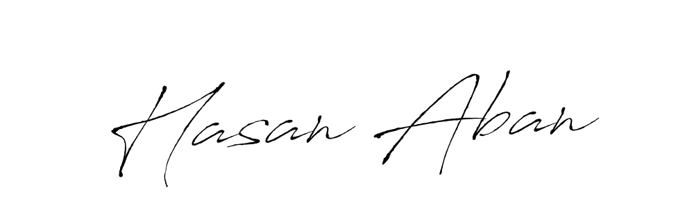 You can use this online signature creator to create a handwritten signature for the name Hasan Aban. This is the best online autograph maker. Hasan Aban signature style 6 images and pictures png