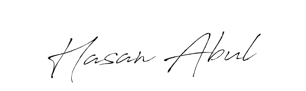 Use a signature maker to create a handwritten signature online. With this signature software, you can design (Antro_Vectra) your own signature for name Hasan Abul. Hasan Abul signature style 6 images and pictures png